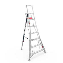 Load image into Gallery viewer, New Fully Adjustable Tripod Ladder 8ft / 2.4m