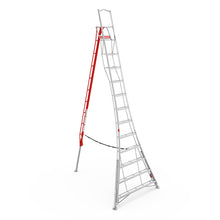 Load image into Gallery viewer, New Fully Adjustable PRO Tripod Ladder 14ft / 4.2m