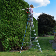Load image into Gallery viewer, New Fully Adjustable Tripod Ladder 10ft / 3m