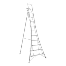 Load image into Gallery viewer, Platform Tripod Ladder - 1 Adjustable Leg 12ft / 3.6m