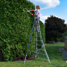 Load image into Gallery viewer, New Fully Adjustable Tripod Ladder 10ft / 3m
