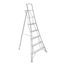 Load image into Gallery viewer, Platform Tripod Ladder - 1 Adjustable Leg 8ft / 2.4m
